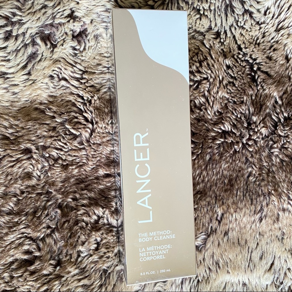 NIB NEW LANCER The Method BODY Cleanse 8.5 fl oz